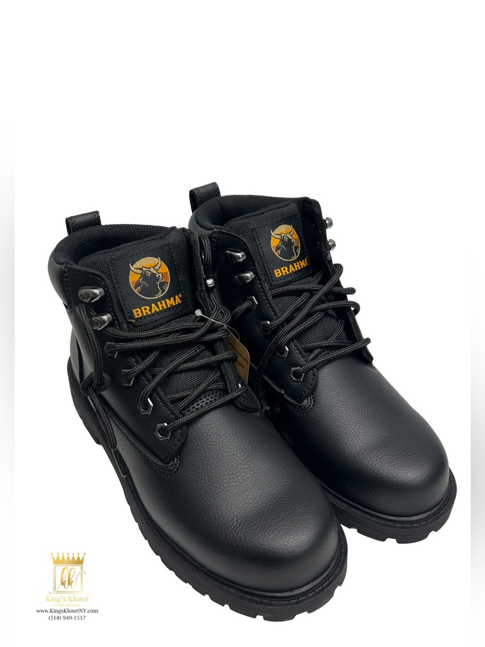 Brahma Black Work Boots